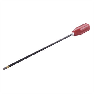 A correct cleaning rod is one piece, coated, has a ball bearing spin handle, and is specific to the caliber of the bore you are cleaning